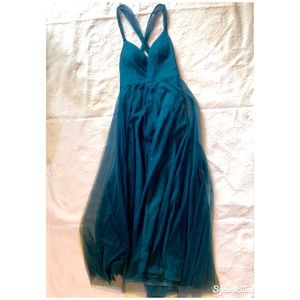 BHLDN Sapphire Zaria Dress